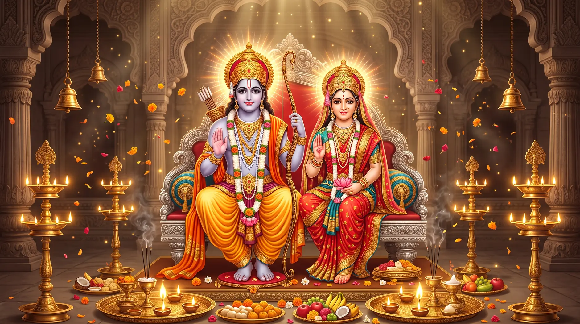 Shri Sitarama Aarti Lyrics